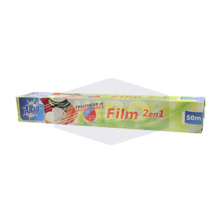 Papier film alimentaire 29cmx50m