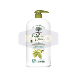 Crème douche lait d'amande 750ml