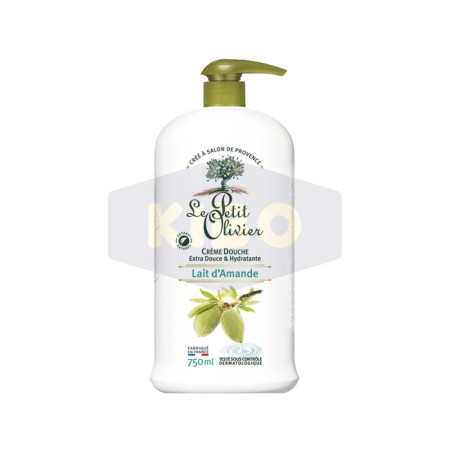 Crème douche lait d'amande 750ml