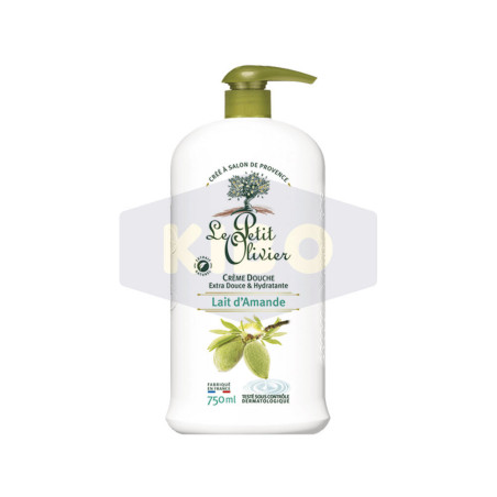 Crème douche lait d'amande 750ml