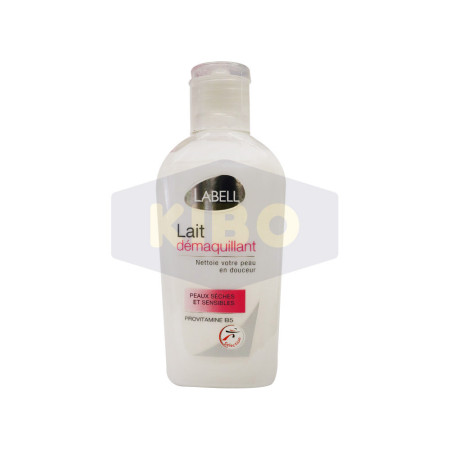 Lait démaquillant peaux sèches et sensibles 75ml