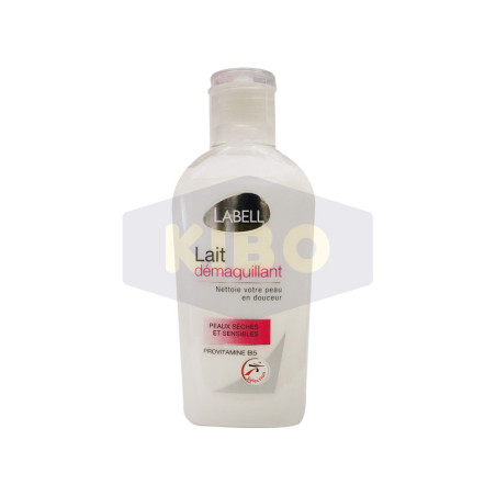 Lait démaquillant peaux sèches et sensibles 75ml