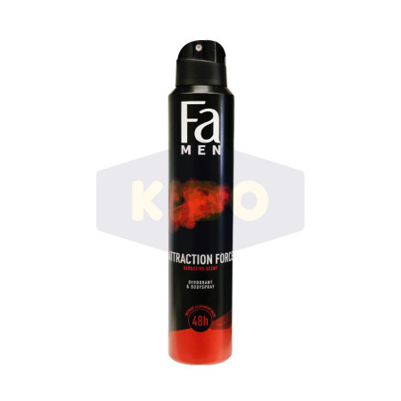 Déodorant attraction force 200ml