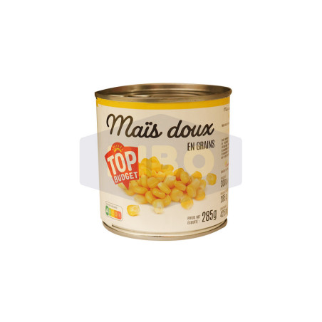 Maïs doux en grains sous vide 1/2 285g