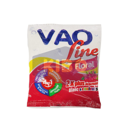 Lessive en poudre floral Vaoline 30g