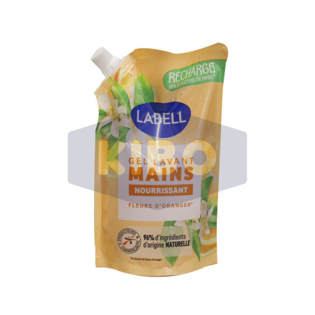 Gel lavant mains nourrissant fleurs d'Oranger 500ml