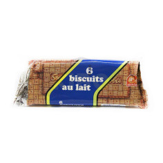 Biscuits au lait x6
