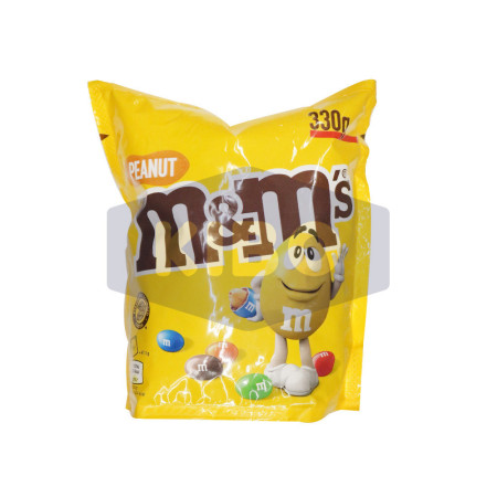 M&M's Bonbons chocolat au lait et cacahuètes 330g