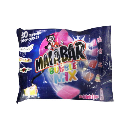 Bonbons bubble mix chewing gum MALABAR 214g