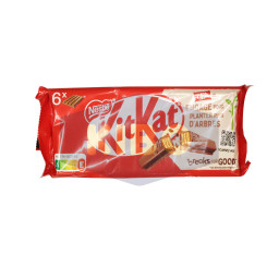 Barres de chocolat au lait KITKAT x6 249g