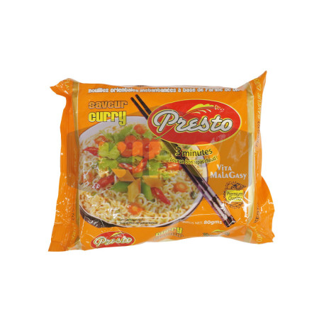 Nouilles instantanées curry 80g