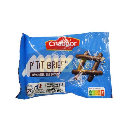 Biscuits petit brief chocolat au lait 140g