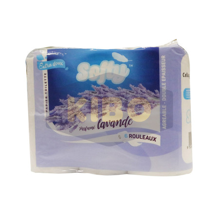 Papier hygiénique doux lavance x 6 rouleaux