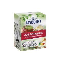 Jus de pomme en brique 20cl