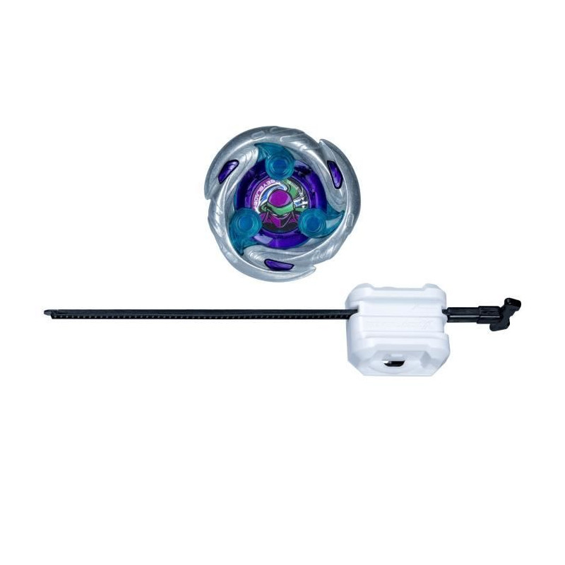 Kit Démarrage Toupie Keel Shark X Battling Tops - Toupie Droite Et Lance-Ficelle Pour Enfants Dès 6 Ans