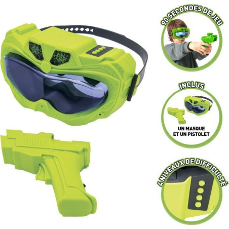 Masque 3D - SILVERLIT - ALIEN VISION - 4 niveaux de difficulté - Des 5 ans