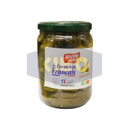 Le cornichon Français aigre doux 425g