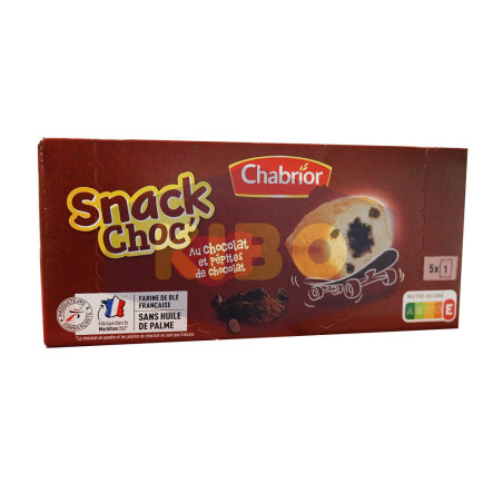 Gâteaux snack choc'chocolat et pépites de chocolat 150g