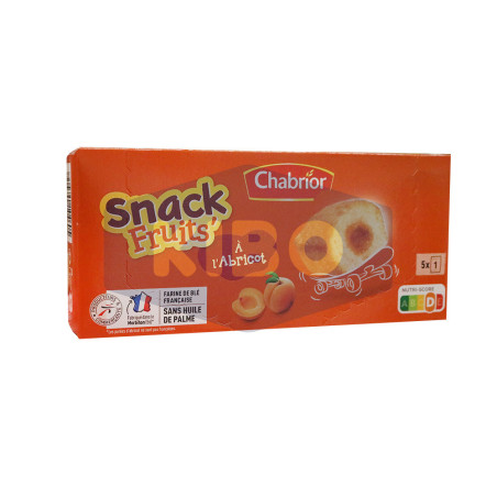Gâteaux snack fruits' à l'abricot 150g