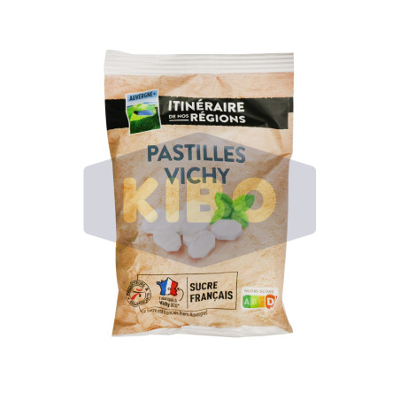 Pastilles du bassin de Vichy à l'arôme naturel de menthe 230g
