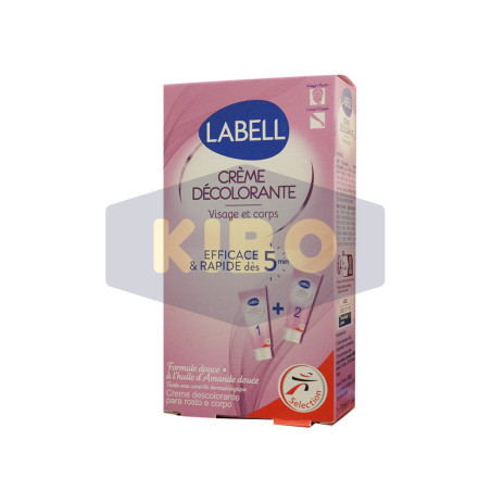 Crème décolorante visage et corps 2x50ml