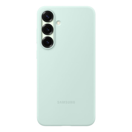 Coque de protection - Samsung - Galaxy S25 Plus - Silicone Souple - Vert Pâle - Protection Résistante