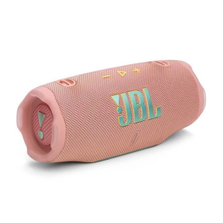 Enceinte portable bluetooth - JBL Charge 6 - Rose - Etanche et résistante aux chutes