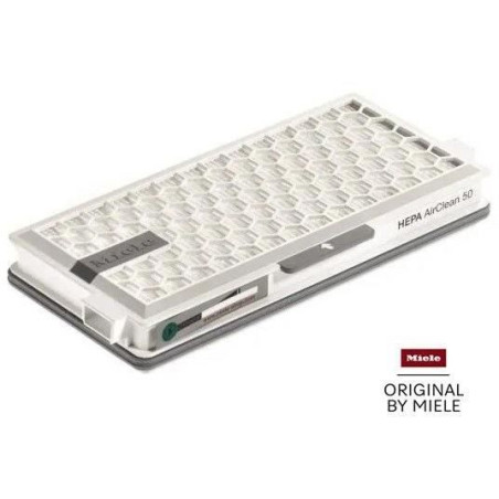 MIELE 9616280 - Filtre HEPA 13 SF HA 50 - Pour les séries S4,S6, S5, Select, Compact C1, Compact C2, Complete C2, Complete C3