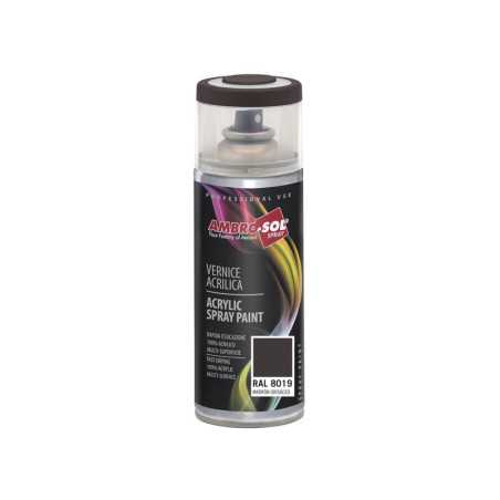 Aerosol 400 ML RAL8019 Brun gris