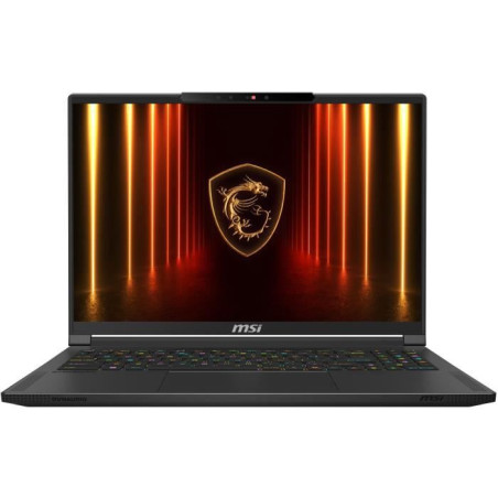 PC portable gamer MSI Stealth A16 AI+- Windows 11 Pro - 16 QHD+ 240Hz - AMD Ryzen 9 HX 370 - - RTX5080 - 32Go DDR5 - SSD 2To