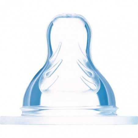 MAM Accessoires pour Biberons Tétine Silicone +6m Débit X Ultra Rapide 2 unités