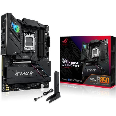 Carte mere - ASUS - ROG STRIX B850-F GAMING WIFI - AMD B850 - Emplacement AM5 ATX