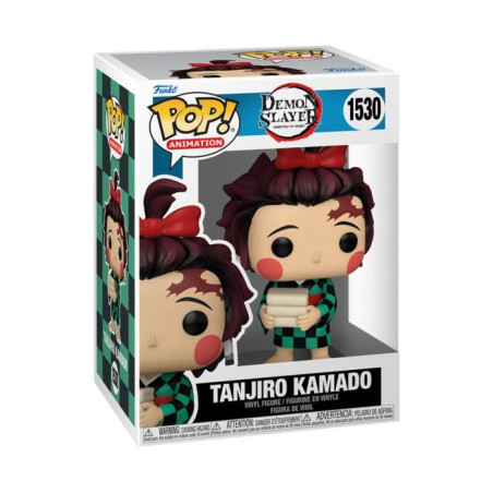 Figurine - FUNKO - Tanjiro No 1530 - Multicolore - Vinyle - 10 cm