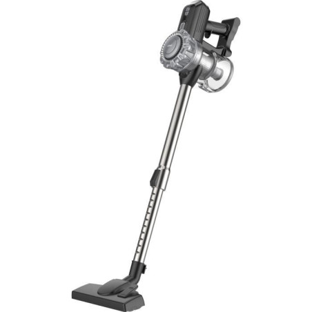 Aspirateur Balai sans fil - LIVOO DOH141 - 150 W - 10 KPa - 76 dB - Cyclonique - 2 vitesses - 0,55 L - Gris
