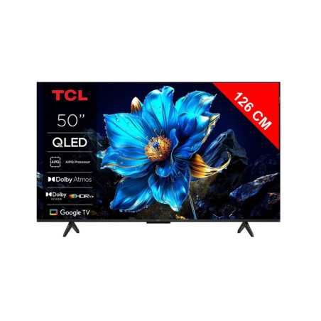 TCL 50T69C - TV QLED 50 (127 cm) - 4K UHD 3840x2160 - HDR10+ - Android TV - 3xHDMI 2.1 - WiFi