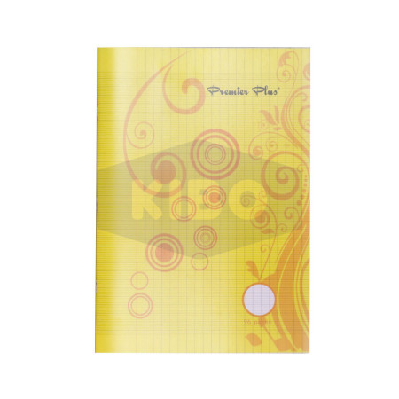 Cahier couverture plastique grand format 96 pages