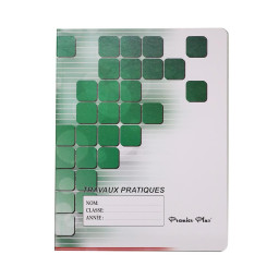 Cahier travaux pratiques format A5 17x22cm 96 pages