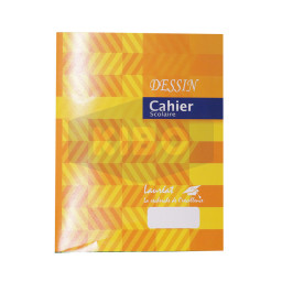 Cahier de dessin 16 pages 10/10 17X22cm