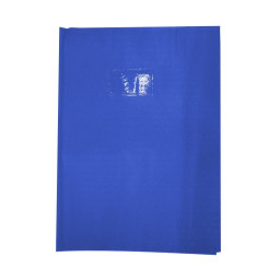 Protège cahier petit format bleu foncé