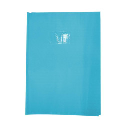 Protège cahier grand format Bleu Ciel