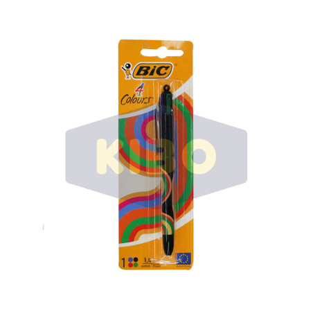 Stylo Bic 4 couleurs décors tie and dye