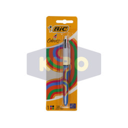 Stylo Bic 4 couleurs décors tie and dye