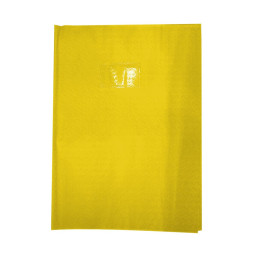Protège cahier grand format Jaune