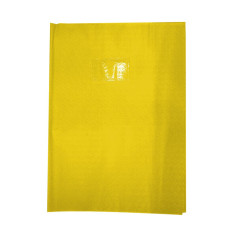 Protège cahier grand format Jaune