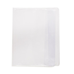 Protège cahier grand format transparent