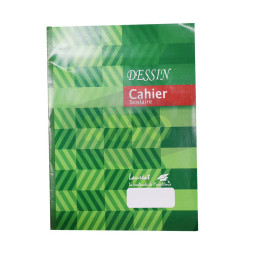 Cahier de dessin uni A4 16 pages