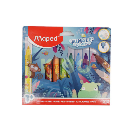 12 Feutres de coloriage color'peps