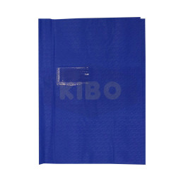 Protège cahier bleu foncé GM