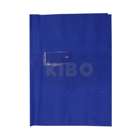 Protège cahier bleu foncé GM