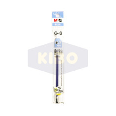 Recharge pour stylo gel bleu 0
